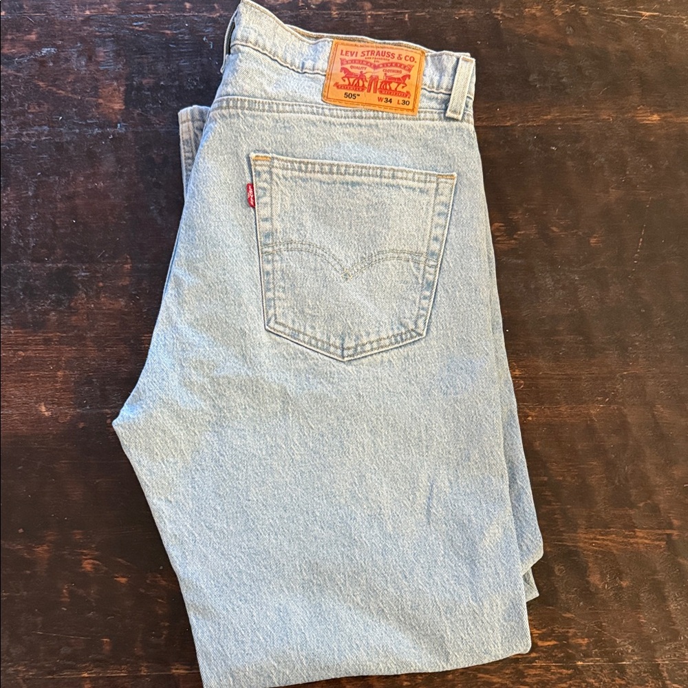 Levi's Classic Light Blue Straight Jeans